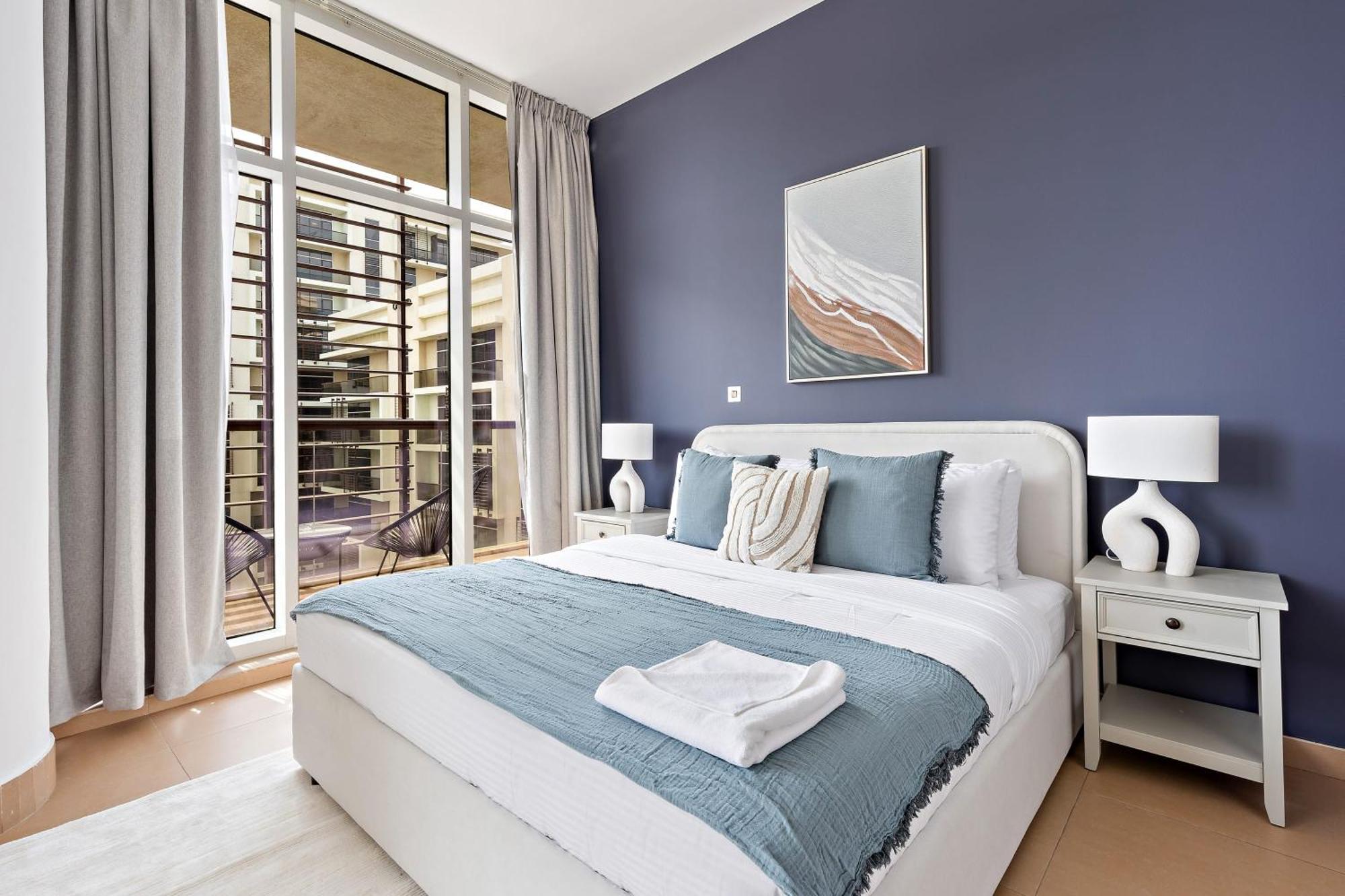 Ferienwohnung Silkhaus Luxurious 1 Bdr Next To Golf Course Abu Dhabi Exterior foto