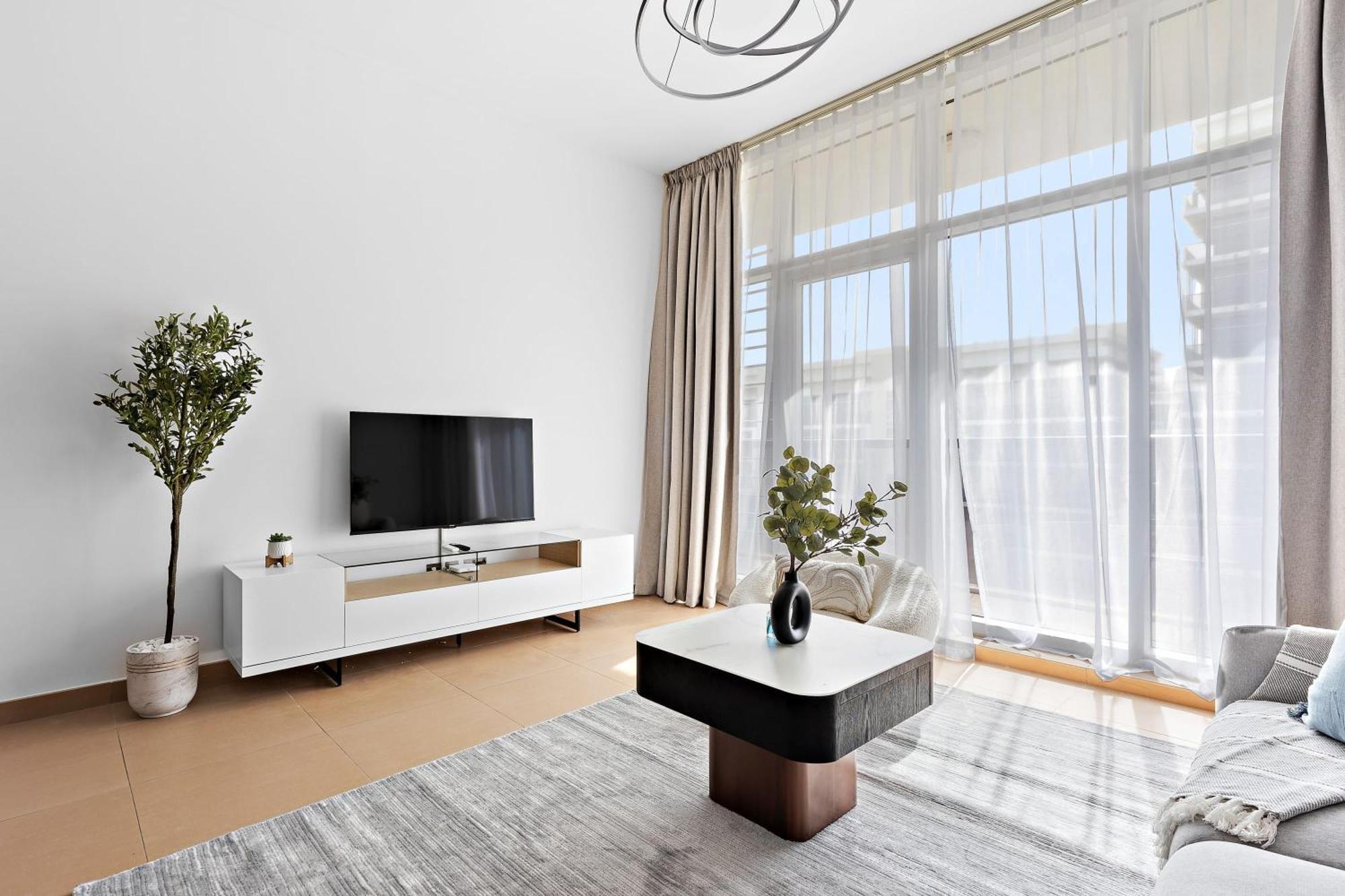 Ferienwohnung Silkhaus Luxurious 1 Bdr Next To Golf Course Abu Dhabi Exterior foto